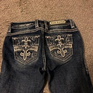 Rock Revival Dark Wash Boot Cut Jeans 💙